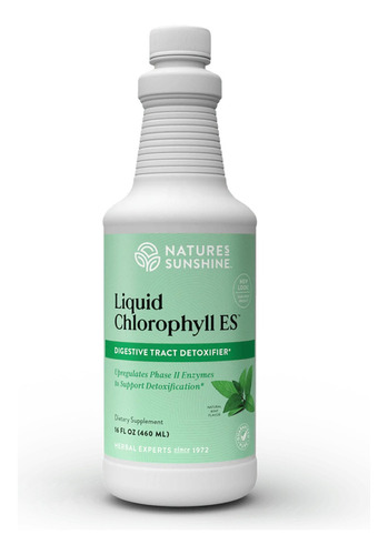 Natures Sunshine Liquid Chlorophyll Es 460ml