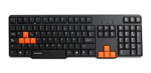 Teclado Gamer Multimedia Reforzado Ideal Gaming Usb Ult Mod