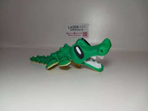 Cocodrilo Articulado Impresion 3d