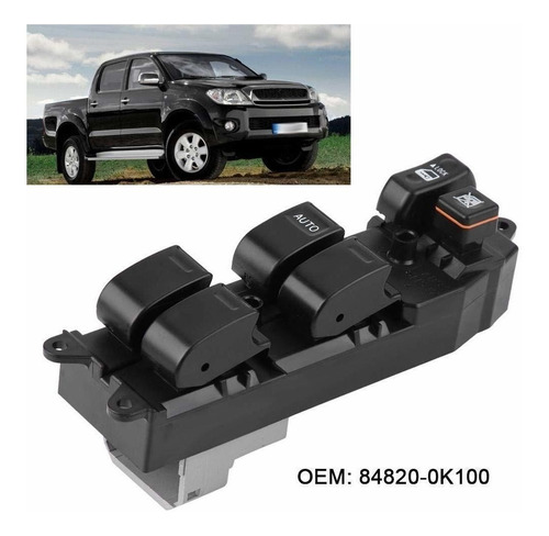 Botoes Comando Vidro Dianteiro Esquerdo Toyota Hilux 05 A 15