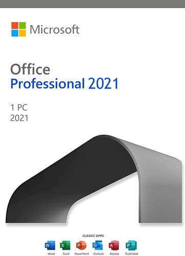 Imagen 1 de 1 de Licencia Office 2021 Profesional Plus 