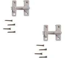 Comprar Kit 2 Trincos Para Porta Sanfonada Branco + Parafusos