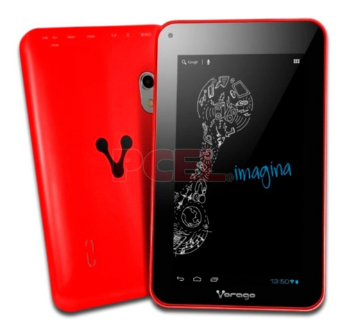 Tablet  Vorago Pad-7 V4 7" 8GB roja y 1GB de memoria RAM