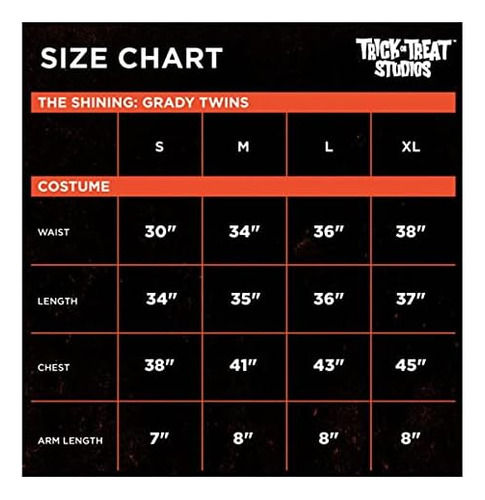 Disfraz De The Shining Grady Twins Con Licencia Oficial, Azu