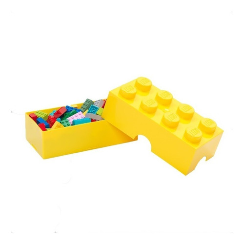 Lego Classic Box Bloque Organizador Multiuso Bright Yellow