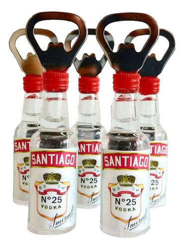 10 Souvenir Destapador Mini Botella Replica Cerveza Fernet