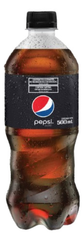 Gaseosa Pepsi Black Sin Azucar Botella Pack 6 X 500ml