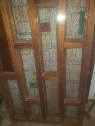 Marco Divisor Hambiente Puerta Ventana Ventiluz 84x192 Cm Vitraux (Usado)
