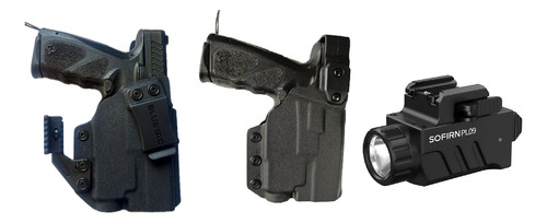Kit Coldre Kydex Iwb Glock G22 .40 + Owb + Sofirn Pl09