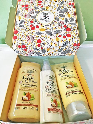 Set Shampoo, Acondicionador Y Desenredante Pelo Seco