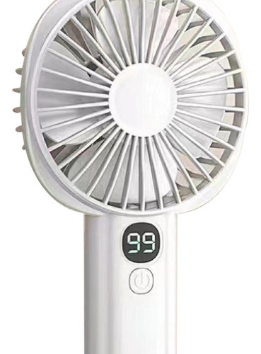 Wpd Ventilador De Mano Recargable 5 Gear Mute Soporte