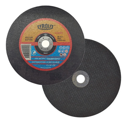Disco De Corte Premium 2 Em 1 9x1/8x7/8 Tyrolit 10a30r4b47