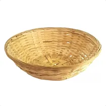 Comprar Set X5 Canastas De Mimbre Paneras Tostadas