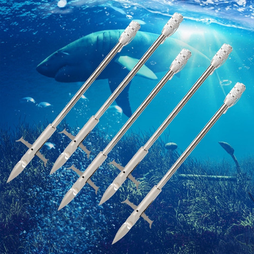 Tirachinas De Pesca Con Arco De Acero Inoxidable 5pcs