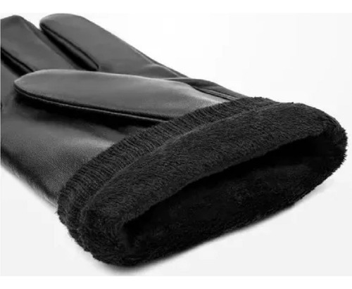 Guantes De Cuero Piel De Oveja Standard Guante Invierno