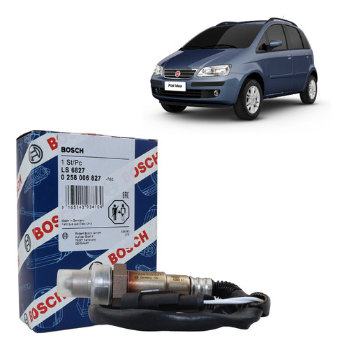 Sonda Lambda Doblo Idea Palio Fire Bosch 0258006827