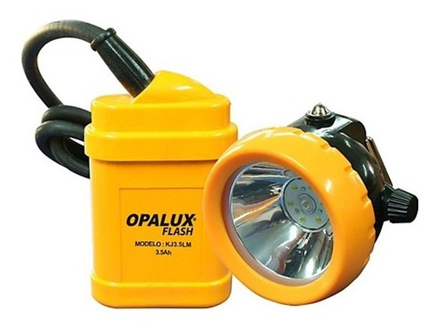 Linterna Minero Kj3.5lm Opalux 25hrs Con Cargador + Delivery