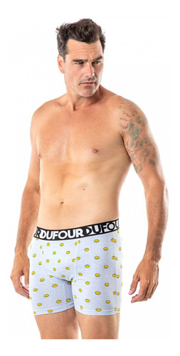 Pack X10 Boxer Hombre Algodón Estampado Smile Dufour 11780