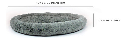 Pets Apparel Hills Cama Para Perro Dona Relajante, X Grande Color Gris
