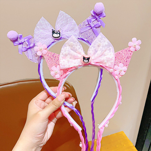 Diadema Kuromi, 2 Piezas De Accesorios Para El Cabello Kurom