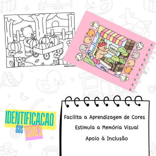 Livro De Colorir Em Capa Dura Mole Com Desenhos Variados E Detalhados- Ideal Para Relaxamento, Combater O Estresse E Estimular A Criatividade! Um Presente Incrível Para Crianças E Adultos Bobbie Goods