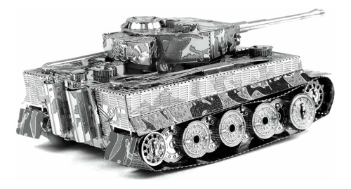 Tanque Para Armar Modelo Tiger, Segunda Guerra Mundial Metal