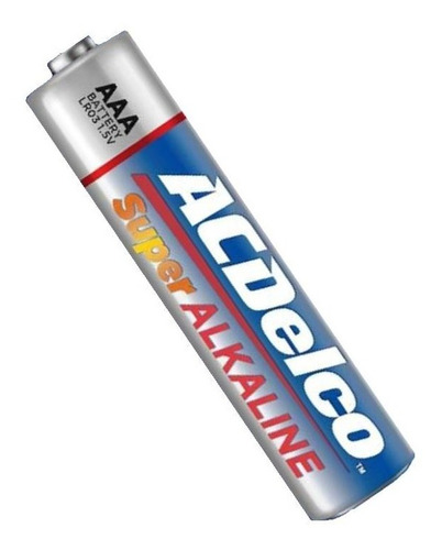 Imagen 2 de 2 de Bateria Pila Alkalina Aaa Ac Delco 5 Unds