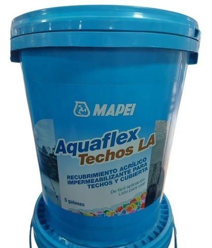 Pintura Impermeabilizante Mapei Aquaflex Techos L.a Cuñete