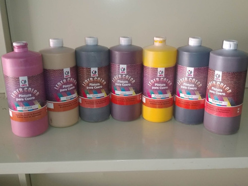 Imagen 3 de 6 de Pintura Para Cuero