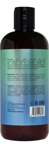 Shampoo Hydrating Hyaluronic Acid Coconut Oil 473 Ml