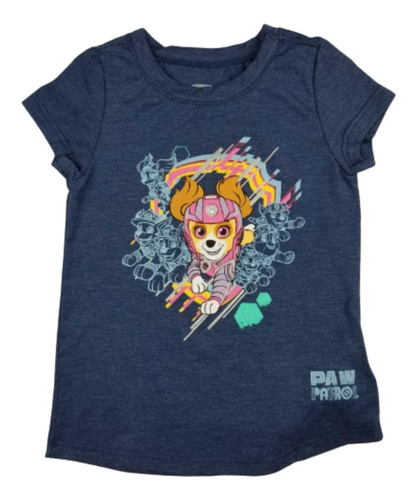 Camiseta Para Bebe Y Niña Paw Patrol Skye