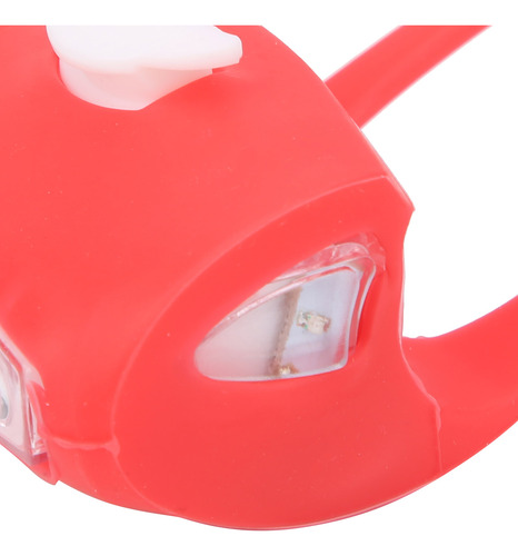 Faro Delantero Trasero Rojo Con Forma De Cola De Bicicleta C