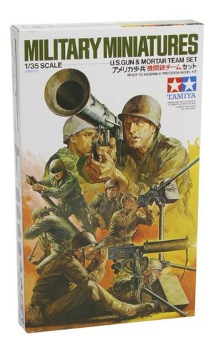 Tamiya Models Us Machine Gun & Mortar Team