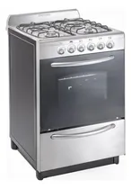Comprar Cocina Domec CXUPLEV A Gas\u002Feléctrica 4 Hornallas Plateada Color Plateado