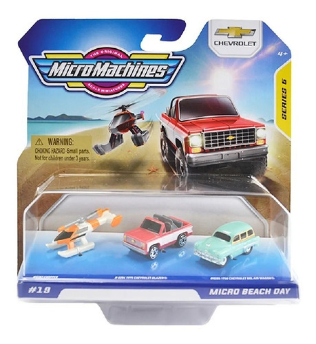 Veiculo Micro Machines Micro Dia De Praia Sunny 3050 Cor Colorido