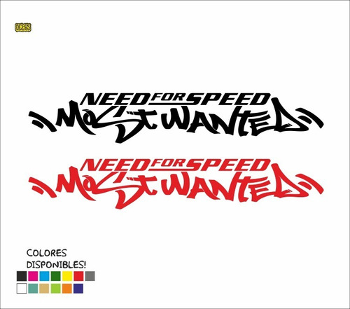 Calcomanias Para Carro Need For Speed Most Wanted Vinil