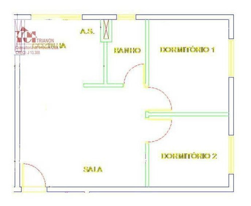 Imagem 2 de 2 de Apartamento Com 2 Dormitórios À Venda, 38 M² Por R$ 178.000,00 - Vila Luzita - Santo André/sp - Ap3351
