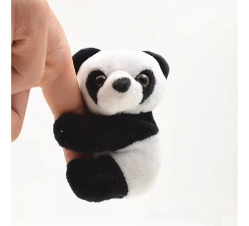 Peluche Oso Panda Clip Marcapáginas De Cortina Notas Pequeña