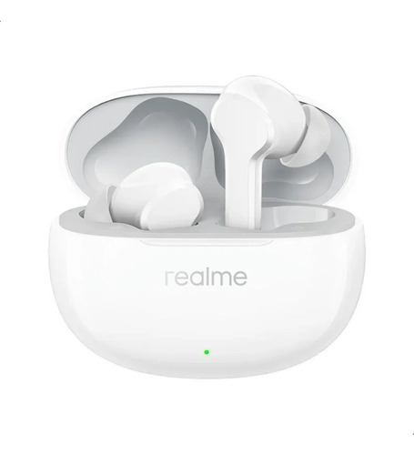 Fone De Ouvido Sem Fio Realme Buds T110 Bluetooth Tws Ipx5 Cor Branco