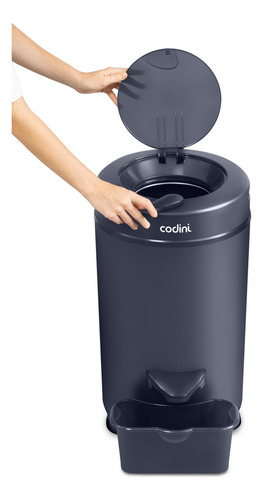 Secarropas Centrifugo Codini Bio 6.5kgs 2800rpm Color Negro