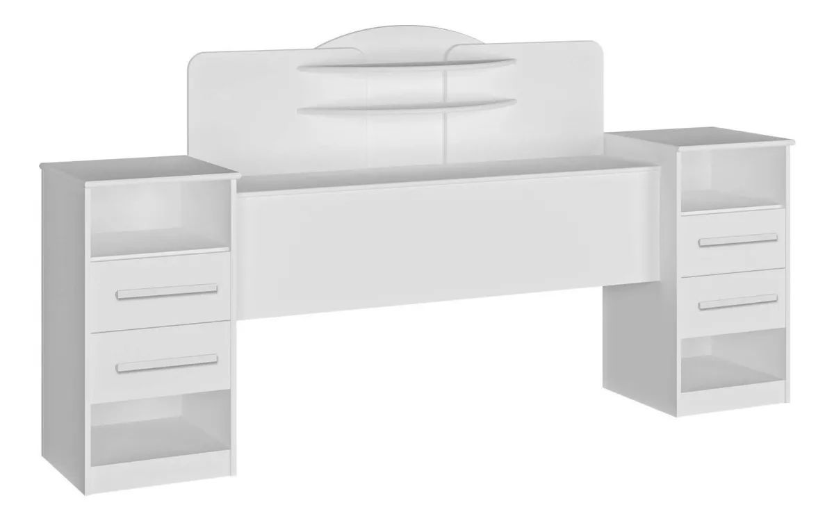Terceira imagem para pesquisa de barra lateral de cama de casal de madeira