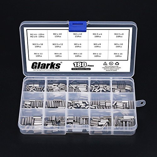 Kit De 180 Piezas De Pasador De Chaveta Ranurado M2 M2....