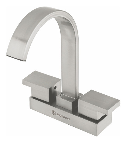 Mezcladora P/ Lavabo Maneral Plano Cuello Pl. Munich Ml-1036