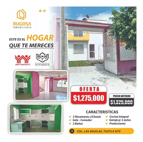 Casas en Venta en Chiapas, trato directo | Metros Cúbicos