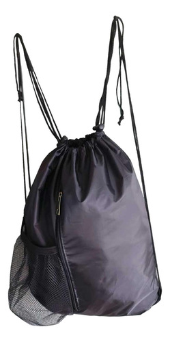 Mochila Con Cordón, Mochila Informal De Poliéster Para