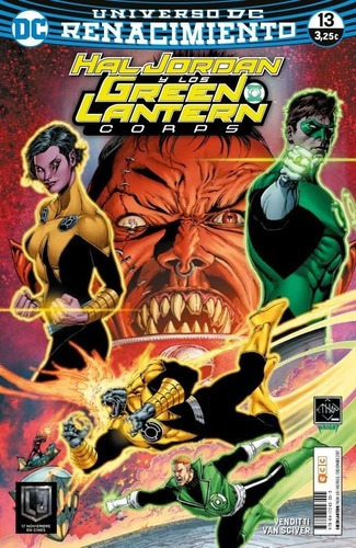 Green Lantern  68/13 (renacimiento) - Robert Vendit, De Robert Venditti. Editorial Ecc España En Español