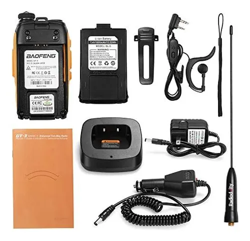 Baofeng Gt-3 Mark-ii Radio De Dos Vías, Walkie Talkie De Dob
