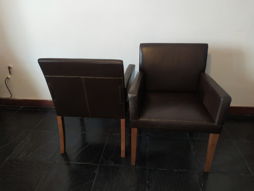 Sillones Modernos: Tapizado Y Madera