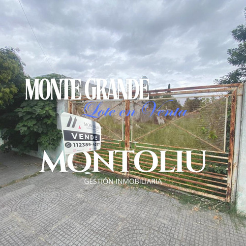 Terreno En Venta Monte Grande