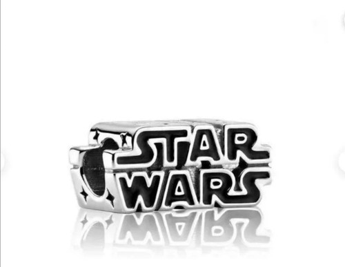 Charm Star Wars Logo Plata Fina 925 / Alem Joyas